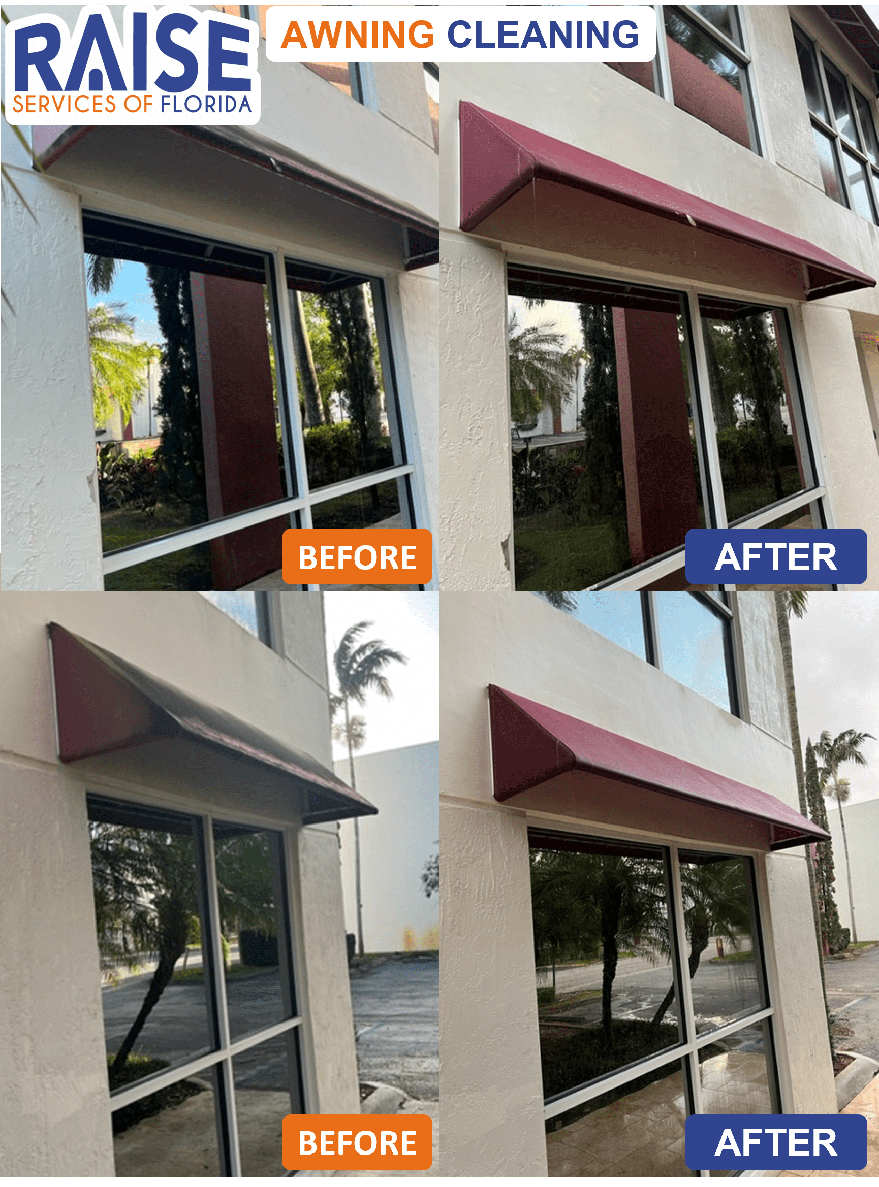 Awning cleaning in Doral